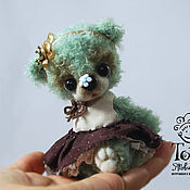 Куклы и игрушки handmade. Livemaster - original item Mint Teddy bear Nosecka. Handmade.