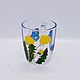 Mug with stained glass painting ' Summer', Mugs and cups, Moscow,  Фото №1
