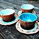Во имя Красоты - набор керамической посуды чайный сервиз ручной работы. Сервизы. LAMA - Красивая посуда. Ярмарка Мастеров.  Фото №4
