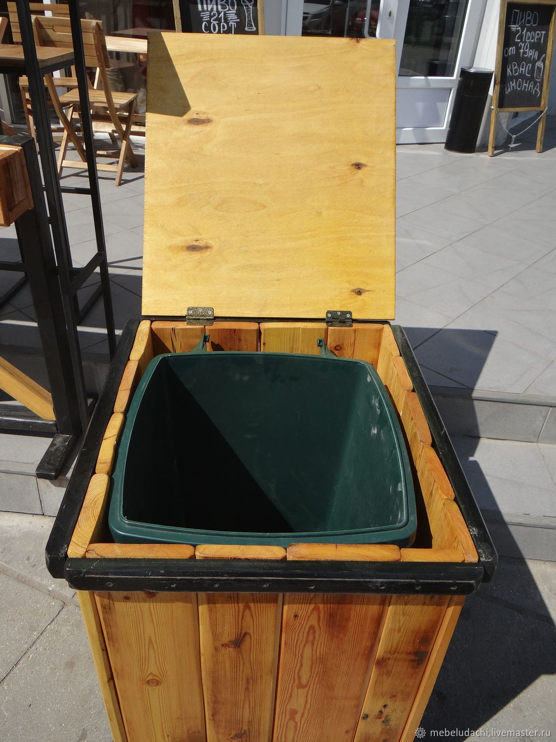 Деревянный ящик для хранения, короб, корзина для мусора в интернет .
