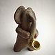 Maxolon. Ceramics. Figures of elephants. Stuffed Toys. smile in clay. My Livemaster. Фото №4