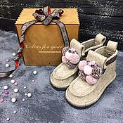 Обувь ручной работы handmade. Livemaster - original item Boots gift women`s 