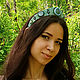 Kokoshnik 'Wormwood'. Belts and ribbons. Your crowN (Your-crowN). Online shopping on My Livemaster.  Фото №2