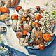 Watercolor painting Mushrooms. Summer still life, Pictures, Magnitogorsk,  Фото №1