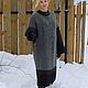 Order Coat After winter wool blend handmade. Knitted clothes (seamewlarisa). Livemaster. . Coats Фото №3