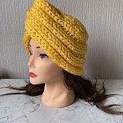 Аксессуары handmade. Livemaster - original item Knitted turban of different colors. Handmade.