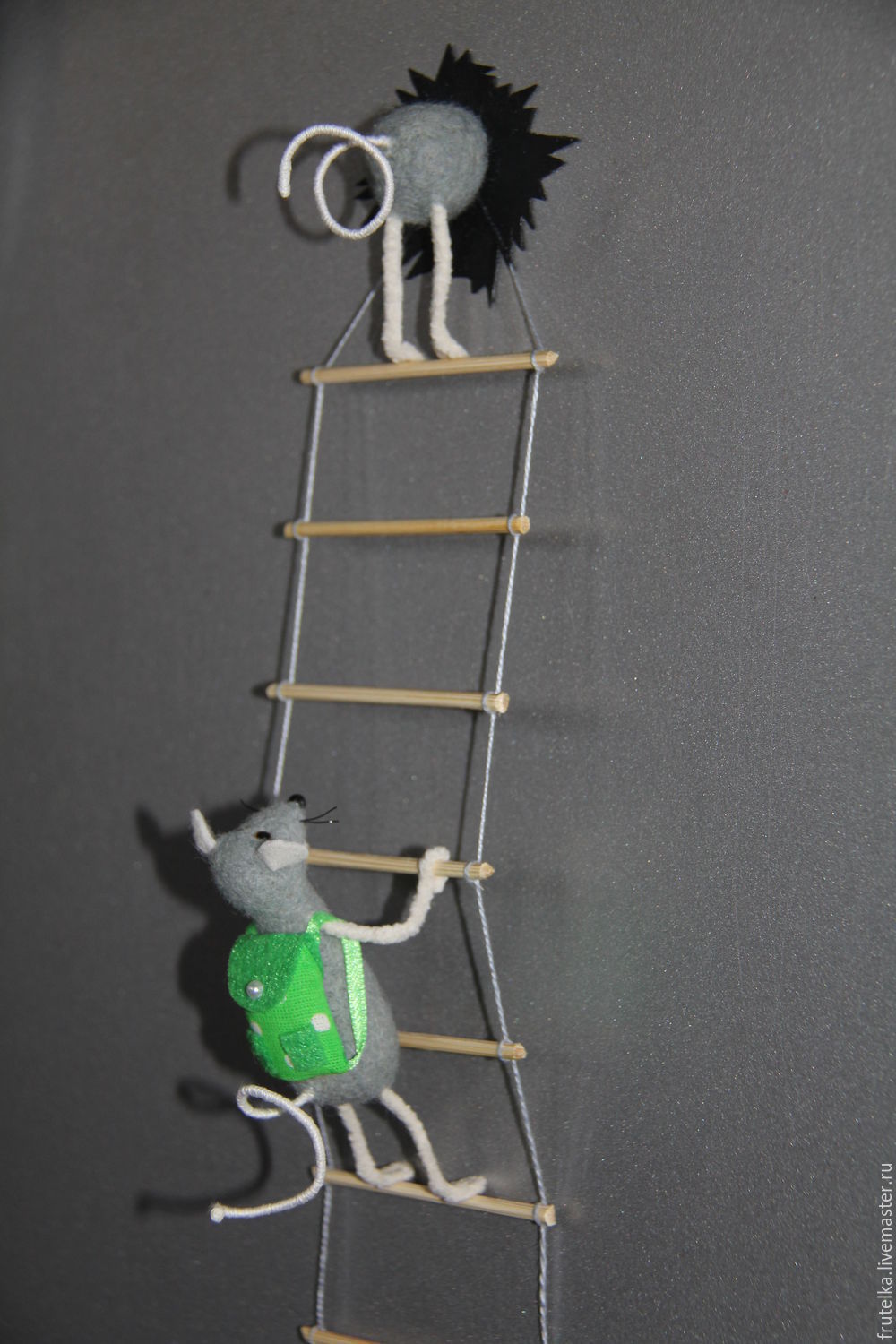Мышки - воришки (серые) магнит на холодильник, Магниты, Ступино,  Фото №1