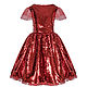 Шикарное платье "Red Glam". Платья. KRASIVO for KIDS. Ярмарка Мастеров.  Фото №4
