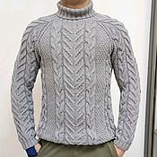 свитер "Добрый"с градиентом