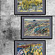 Painting In autumn haze Autumn landscape with mountains. Pictures. Pictures for the soul (RozaSavinova). My Livemaster. Фото №6