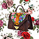 An exclusive designer bag beaded embroidered 'Autumn garden'. Classic Bag. ALEXANDRA TOKAREVA. Online shopping on My Livemaster.  Фото №2