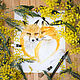 Картины: Влюбленные лисички