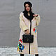 Felted coat 'based on V. Kandinsky'. Coats. silk wool. My Livemaster. Фото №6