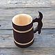 Wooden beer mug for ash wood ' Scandinavian'. Mugs and cups. artconcept-1. Online shopping on My Livemaster.  Фото №2