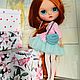  Кукла блайз кастом custom Blythe. Интерьерная кукла. Мастерская подарков Елены Смирновой. Ярмарка Мастеров.  Фото №6