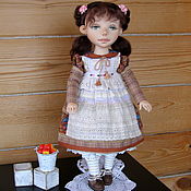 Яна-текстильная кукла