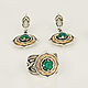 Earrings classic: Elf silver with agate. Earrings. Persian (persianjewelry) (persianjewelry). My Livemaster. Фото №5