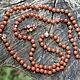 Rosary with red jasper video !Buddhism Mala of 8mm premium stones. Rosary. Jewerly for Happiness. My Livemaster. Фото №6