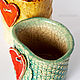  Vase 'Heart'. Vases. TinaRita. Online shopping on My Livemaster.  Фото №2