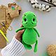 Вязаная игрушка Черепашка. Амигуруми куклы и игрушки. Вязаные игрушки / комфортеры/ пледы  MariKa. Ярмарка Мастеров.  Фото №5