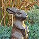 Rabbit figurine made of cast iron concrete garden decor. Figurines. Decor concrete Azov Garden. My Livemaster. Фото №5