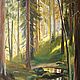 Order The painting 'The Stream', a copy of I.AND. Shishkin. ArtLiubetskaya. Livemaster. . Pictures Фото №3