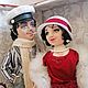 Bender and Madame gritsatsuyeva, textile, portrait dolls, Portrait Doll, St. Petersburg,  Фото №1