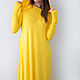 Черное, длинное платье с капюшоном из хлопка - DR0235TR. Платья. EUG FASHION. Интернет-магазин Ярмарка Мастеров.  Фото №2