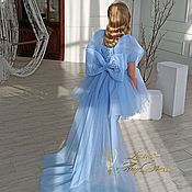 Праздничное платье для девочки "Снежинка"