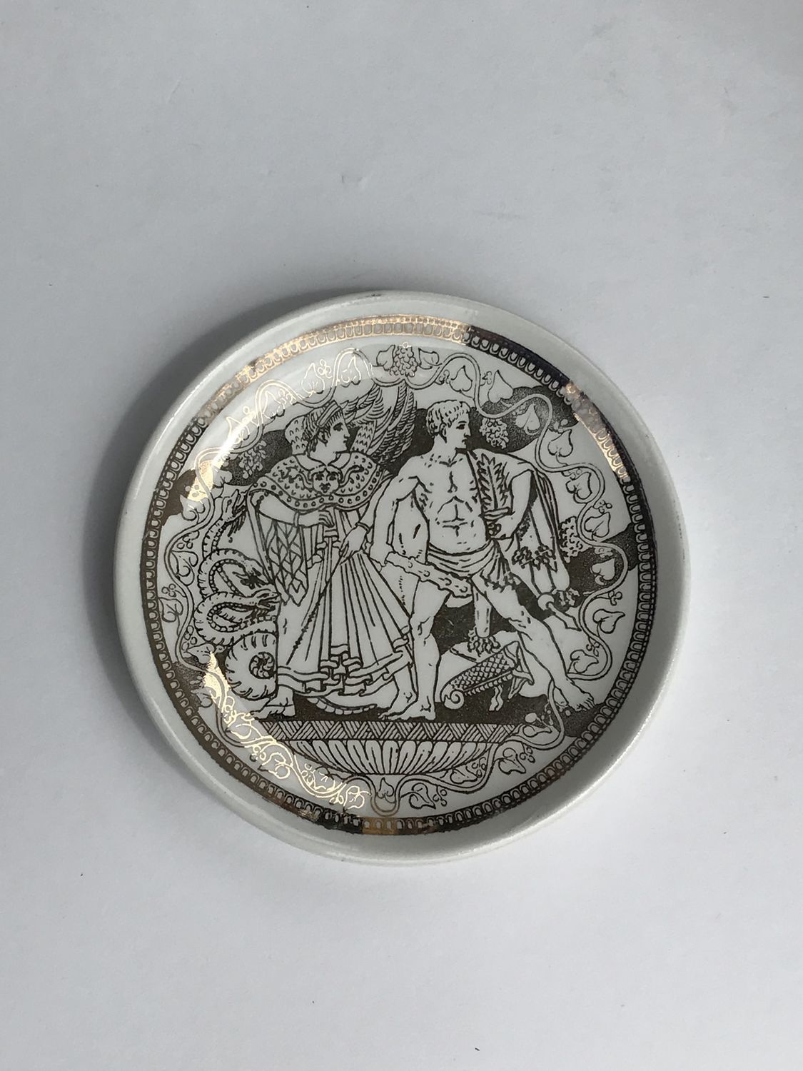 Винтаж: Винтажная тарелка от Fornasetti Design, для Bonwit Teller ...