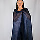 Kidmocher Knitted Stole Dark Blue. Wraps. Lily Kryuchkova (kruchokk). Online shopping on My Livemaster.  Фото №2