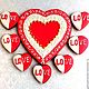 Order Gingerbread box Heart. Set for gingerbread lovers. sweets for joy (galinadenisenko). Livemaster. . Gingerbread Cookies Set Фото №3