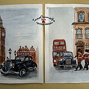 Картины и панно handmade. Livemaster - original item Paintings: watercolor drawing London Big Ben LONDON SKETCHES 2. Handmade.