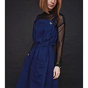 Dress with long sleeves