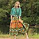  Тропиканка. Костюмы. Елена. Бохо одежда 'Дело вкуса' (elena-delovkusa). Ярмарка Мастеров.  Фото №4