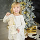 Order Children's felted dress 'Ruffles'. Jullia Cherniakovich. Livemaster. . Dresses Фото №3