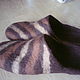 Order Felted Slippers mens Chocolate bar with filling. Julia. Livemaster. . Slippers Фото №3