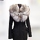 Winter coat with fur collar Fox, Coats, Moscow,  Фото №1