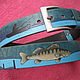 FISHERMAN's leather belt. Straps. ZERGY. Online shopping on My Livemaster.  Фото №2