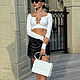 Order Python skin and lamb skin bag. exotiqpython. Livemaster. . Classic Bag Фото №3