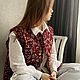 Жилет двухсторонний из фланели. Жилеты. Boho. Интернет-магазин Ярмарка Мастеров.  Фото №2