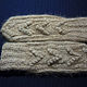 Women's knitted mittens Cupid's arrows. Mittens. Warm Yarn. My Livemaster. Фото №4