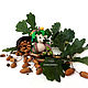 Handmade toys. Oak! Collection ' Flower hedgehogs!'. Amigurumi dolls and toys. Cross stitch and beads!. My Livemaster. Фото №5