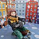 Ватная игрушка дети СССР Ванечка. Елочные игрушки. Время войлока (SmirnovaE). Ярмарка Мастеров.  Фото №7