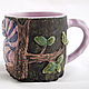 Mug 'Cheshire cat'. Mugs and cups. Elena Zaychenko - Lenzay Ceramics. My Livemaster. Фото №6