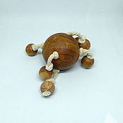 Куклы и игрушки handmade. Livemaster - original item Tactile Montessori Ball with Octopus Beads. Handmade.