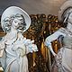 Винтаж: Capodimonte.Девушка.Armani.Статуэтки.Мерли.Merli.Скрипачка. Статуэтки винтажные. Антик.Декор.Винтаж. Ярмарка Мастеров.  Фото №8