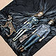 Заказать 3D Panel 'Walk' genuine leather in black. NEW&W. Ярмарка Мастеров. . Pictures Фото №3