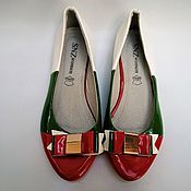 Винтаж: Обувь винтажная: туфли Mary Jane,Tamaris из натуральной кожи, Tamaris