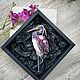 Заказать Брошь Журавль. BlackIris jewelry. Ярмарка Мастеров. . Брошь-булавка Фото №3